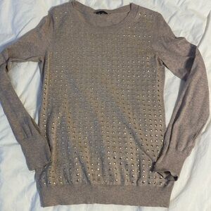 Express studded sweater